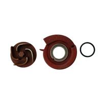 Anel + Porta Rotor + Rotor Motobomba MB Gasolina 710 Branco