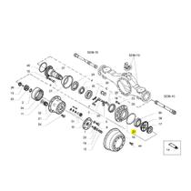 Anel Porta Satélite Cubo Tração Para Iveco Trakker - 42118229 Anel Porta Satélite Cubo Tração Para Iveco Trakker - 42118229