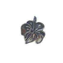 Anel Prata 925 Flor Prateado - Aro 15