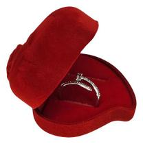 Anel Prata Prego Feminino Cravejado Luxo C/ Caixa Vermelha Anel Prata Prego Feminino Cravejado Luxo C/ Caixa Vermelha