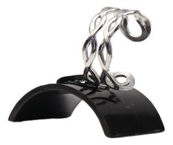 Anel Prata Regulável Ajustável Feito Em Aço Inoxidável 316l