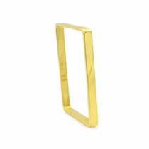 Anel Quadrado em Ouro 18K - Justino Ribas