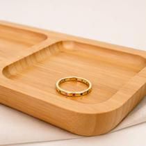 Anel Rainbow - Dourado - 20