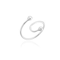 Anel Regulavel Bolinhas Prata 925