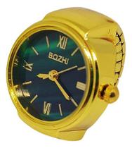 Anel Relógio Dedo Ajustável Analógico Quarzto Original Luxo Confortável Anel Relógio Dedo Ajustável Analógico Quarzto Original Luxo Confortável