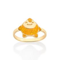 Anel Rommanel Estrela dos Desejos Folheado a ouro 513446