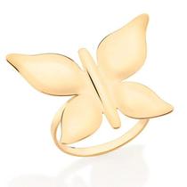 Anel rommanel grande maxi borboleta abaulada 513293