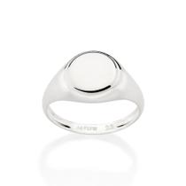 Anel rommanel unissex prata 925 sinete liso redondo 810300