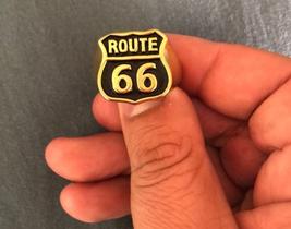 Anel Route 66 Vintage Gótico Rock Estilo Motociclista Em Aço Inox Anel Route 66 Vintage Gótico Rock Estilo Motociclista Em Aço Inox