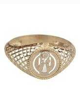 Anel sao bento ouro 18k amarelo, Rosangela lima