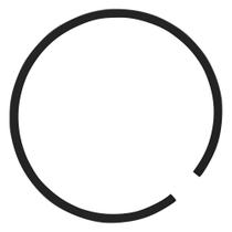 Anel Segmento Pistão 42mm Motosserra 445 Supreme Parts