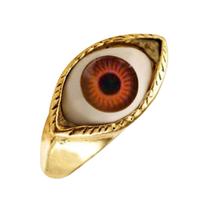 Anel SHZONS Devil's Eye Vintage Punk Retro Alloy para mulheres