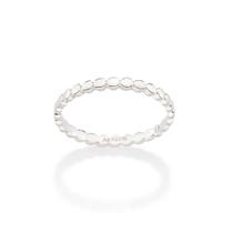 Anel skinny de prata 925 810296 Rommanel Anel skinny de prata 925 810296 Rommanel