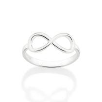 Anel skinny infinito prata 925 Rommanel 810222