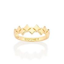 Anel Skinny Pó De Estrelas Wish Folh. A Ouro Rommanel 513447