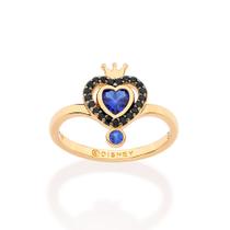 Anel skinny rainha má banhado a ouro PRETO 513572 Rommanel Anel skinny rainha má banhado a ouro PRETO 513572 Rommanel