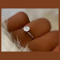 Anel solitário Aro torcido em Aço inox Anel solitário Aro torcido em Aço inox