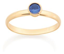 Anel Solitário Composto Por 1 Zircônia Re 512681