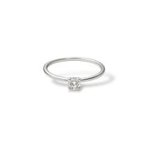 Anel Solitário Cristal 3 mm - Prata 925 Tamanho:22 Anel Solitário Cristal 3 mm - Prata 925 Tamanho:22