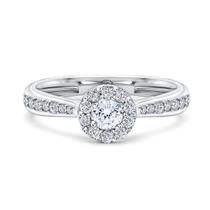 Anel Solitário em ouro 18k Fiore e diamante 0,50 ct - Joalheria Felipe Gomes