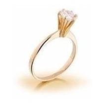 Anel Solitário Florenzza Em Ouro 18K