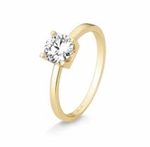Anel solitario moissanite 8mm 2ct joia de prata luxo möverich tamanho:14