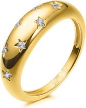 Anel Solitário Noivado Compromisso Namoro Banhado A Ouro Rosê 18k Anel Solitário Noivado Compromisso Namoro Banhado A Ouro Rosê 18k