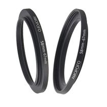 Anel Step-Up AMOPOFO de 58 mm a 67 mm para filtros de alumínio Anel Step-Up AMOPOFO de 58 mm a 67 mm para filtros de alumínio
