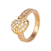 Anel Strass Coração AN1297 Anel Strass Coração AN1297
