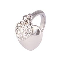 Anel Strass Coração AN2442 Anel Strass Coração AN2442