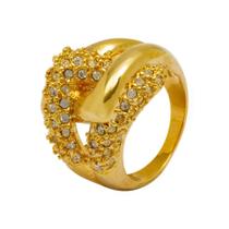 Anel Strass Cristal AN2090 Anel Strass Cristal AN2090