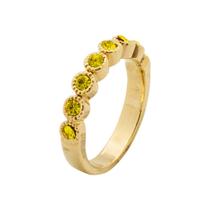 Anel Strass Dourado AN2067 Anel Strass Dourado AN2067