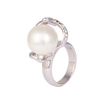 Anel Strass e Pérola AN1056 Anel Strass e Pérola AN1056