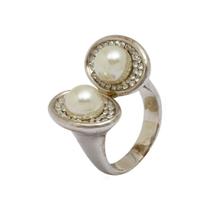 Anel Strass e Pérola AN1226 Anel Strass e Pérola AN1226