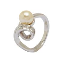Anel Strass e Pérola AN1281 Anel Strass e Pérola AN1281