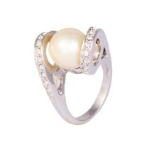 Anel Strass e Pérola TES10280 Anel Strass e Pérola TES10280