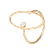 Anel Strass Oval AN3570
