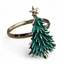 Anel suporte para guardanapo Natalino Pinheiro - conjunto 04 unidades