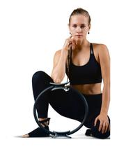 Anel Tonificador Arco Adutor Flexivel Para Pilates Yoga- Cinza