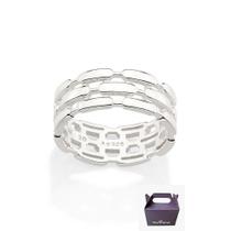 Anel Trabalhado Masculino Prata 925 810304 Rommanel Anel Trabalhado Masculino Prata 925 810304 Rommanel