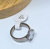 Anel Trevo verde Branco Preto Aço Inoxidável Feminino Prateado Inox Anéis Luxo não Desbota Blogueira Tendência 2025 Anel Trevo verde Branco Preto Aço Inoxidável Feminino Prateado Inox Anéis Luxo não Desbota Blogueira Tendência 2025