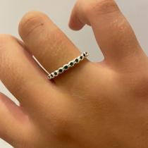 Anel Triangular 100% Prata925