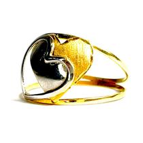 Anel Two Hearts, Joia de Ouro Anel Two Hearts, Joia de Ouro