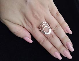 Anel Vazado 3 circulares