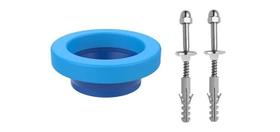Anel vedacao com guia com 2 parafusos para vaso sanitario ref 292509 blukit Anel vedacao com guia com 2 parafusos para vaso sanitario ref 292509 blukit