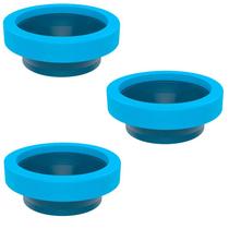 Anel Vedação com guia vaso sanitário qualidade Blukit 3 pc Anel Vedação com guia vaso sanitário qualidade Blukit 3 pc
