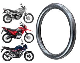 Anel Vedação Escapamento Motos Honda Titan 125 150 160 Metal Prateado