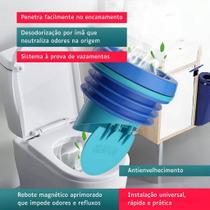 Anel Vedação Vaso Sanitário Universal Anti Odor com Válvula Anti Refluxo Flange Anel Vedação Vaso Sanitário Universal Anti Odor com Válvula Anti Refluxo Flange