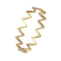 Anel Zig Zag - Cod 723 F Anel Zig Zag - Cod 723 F