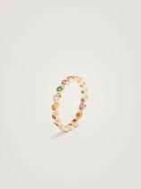 Anel zircônia color